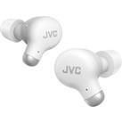 JVC Marshmallow HA-A25T Wireless Bluetooth Noise-Cancelling Earbuds - White, White