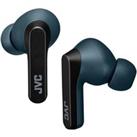 JVC HA-A9T Wireless Bluetooth Earbuds - Black & Marine Blue, Black,Blue