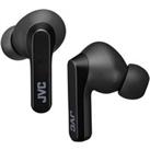 JVC HA-A9T Wireless Bluetooth Earbuds - Black & Anthracite, Black,Silver/Grey