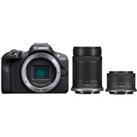 CANON EOS R100 Mirrorless Camera with RF-S 18-45 mm f/4.5-6.3 IS STM & 55-210 mm f/5-7.1 IS STM 