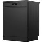 HISENSE HS622E90BUK Full-size Dishwasher - Black, Black