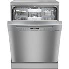 MIELE AutoDos G 7110 SC Full-size WiFi-enabled Dishwasher - Clean Steel, Silver/Grey