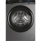 HAIER I Pro Series 3 HW90-B14939S8 9 kg 1400 Spin Washing Machine - Graphite, Black