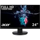 ACER KB242YEbi Full HD 23.8" IPS LCD Monitor - Black, Black