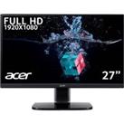 ACER KB272Ebi Full HD 27 IPS LCD Monitor - Black, Black