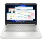 HP 14s-dq2502na 14 Refurbished Laptop - IntelPentium Gold, 128 GB SSD, Silver (Very Good Condition), Silver/Grey