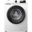 HISENSE WFQP7012EVM 7 kg 1200 Spin Washing Machine - White, White