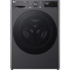 LG Y500 F4Y511GBLA1 11 kg 1400 Spin Washing Machine - Grey, Silver/Grey