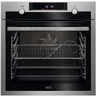 AEG Series 6000 Steambake BPS356061M Electric Pyrolytic Oven ? Stainless Steel, Stainless Steel