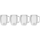 ZWILLING Sorrento Plus Double Wall Latte Glasses - Pack of 4