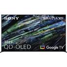 65 SONY BRAVIA XR-65A95LU Smart 4K Ultra HD HDR OLED TV with Google TV & Assistant, Black