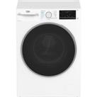 BEKO Pro B5D58544UW Bluetooth 8 kg Washer Dryer - White, White