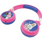 LEXIBOOK HPBT010BB Wireless Bluetooth Kids Headphones - Barbie, Pink,Blue,Patterned