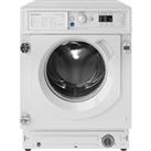 INDESIT BI WMIL 91485 UK Integrated 9 kg 1400 Spin Washing Machine, White