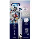 ORAL B Vitality Pro Kids Electric Toothbrush - Disney, White,Blue