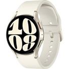 SAMSUNG Galaxy Watch6 5G with Bixby - Cream, 40 mm, White