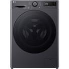 LG TurboWash360 with AI FWY706GBTN1 10 kg Washer Dryer - Grey, Silver/Grey