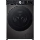 LG Turbowash360 FWY916BBTN1 WiFi-enabled 11 kg Washer Dryer - Black, Black
