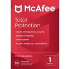MCAFEE Total Protection - 1 year for 1 device