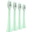ORDO Sonic Replacement Toothbrush Head - Pack of 4, Mint Green, Green