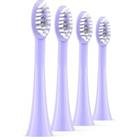 ORDOLIFE Sonic Replacement Toothbrush Head - Pack of 4, Pearl Violet, Purple