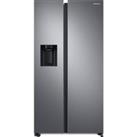 SAMSUNG Series 7 SpaceMax RS68CG852ES9 American-Style Smart Fridge Freezer - Matte Stainless, Silver