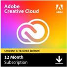 ADOBE Creative Cloud - Student & Teacher Edition, 1 Year (download)