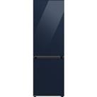 SAMSUNG Bespoke SpaceMax RB34C6B2E41/EU Smart 70/30 Fridge Freezer - Glam Navy, Black,Blue