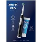 ORAL B Pro 1 Cross Action Electric Toothbrush with TootHPaste, Blue