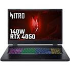 ACER Nitro 5 AN517-55-74P6 17.3 Gaming Laptop - IntelCore? i7, RTX 4050, 1 TB SSD, Black