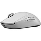 LOGITECH PRO X Superlight 2 Wireless Optical Gaming Mouse - White, White