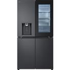 LG InstaView GMG960EVJE Smart Fridge Freezer - Black, Black