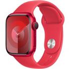 APPLE Watch Series 9 Cellular - 41 mm (PRODUCT)RED Aluminium Case with (PRODUCT)RED Sport Band, M/L,