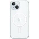 APPLE iPhone 15 Clear Case with MagSafe - Clear, Clear