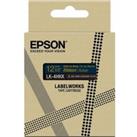 EPSON LK-4HKK 12 mm Blank Satin Ribbon Tape