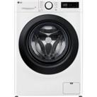 LG TurboWash F2Y508WBLN1 8 kg 1200 Spin Washing Machine - White, White