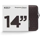 KEEP KE-ALSPARO14-JCM 14" MacBook Pro Sleeve - Brown, Brown