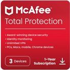 MCAFEE Total Protection - 1 year (auto-renewal) for 3 devices (download)