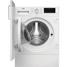 BEKO WTIK94121F Integrated WiFi-enabled 9 kg 1400 Spin Washing Machine - White, White