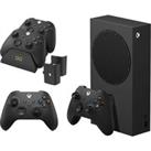Microsoft Xbox Series S (1 TB), Additional Black Controller & VS2881 Xbox Series X/S & Xbox 