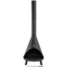 TOWER Comet T978538 Outdoor Chiminea Fire Pit - Black