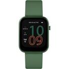 REFLEX ACTIVE Series 12 Smart Watch - Green, Silicone Strap, Green