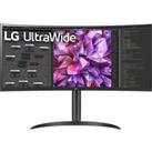 LG UltraWide 34WQ75C-B.AEK Quad HD 34 Curved IPS LCD Monitor - Black, Black
