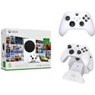 Microsoft Xbox Series S, Xbox Game Pass Ultimate (3 months), Wireless Controller (White) & Twin 