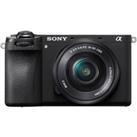 SONY a6700 Mirrorless Camera with E PZ 50mm f/3.5?5.6 OSS Lens, Black