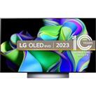 48 LG OLED48C36LA Smart 4K Ultra HD HDR OLED TV with Amazon Alexa, Black