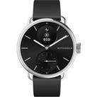 WITHINGS ScanWatch 2 Hybrid Smart Watch - Black, 38 mm, Black,Silver/Grey