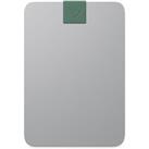 SEAGATE Ultra Touch Portable Hard Drive - 4 TB, Grey, Silver/Grey
