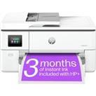 HP OfficeJet Pro 9720e All-in-One Wireless A3 Inkjet Printer & Instant Ink with HP, White,Silver