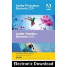 ADOBE Photoshop Elements 2024 & Premiere Elements 2024 - Student & Teacher Edition for Windo